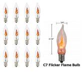 Flicker Glow Candelabra Bulbs