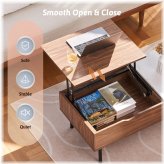 Hidden Compartment Coffee Table