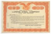 Lukens Steel Historical Document