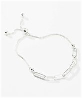 Argento Paperclip Bracelet