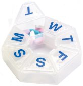 MediMate Weekly Pill Organizer