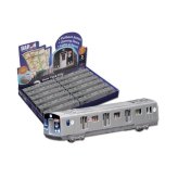 Subway Express Collection: Diecast Pullback Train Set (12-Piece Display)