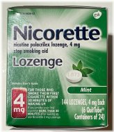 Minty Nicotine Relief Lozenges