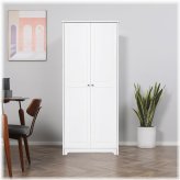 Harmony 72" Tall Storage Cabinet: 2 Doors, 5 Shelves