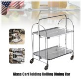 Versatile Rolling Bar Cart