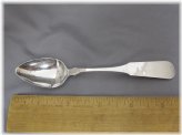 Fiddle Coin Silver Teaspoon by G&W - As Is