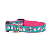 Cherry Blossoms Adjustable Dog Collar by Up Country