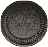 Adjustable Imperial Black Flue Hole Cover