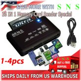 Multi-Format Memory Card Reader and Adapter with High-Speed USB 2.0