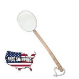 Wooden Handle Lotion Applicator for Hard-to-Reach Areas