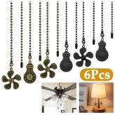 Beaded Ball Ceiling Fan Pull Chain Set