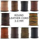 Whispering Wind Leather Cord 3.0 mm