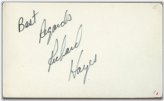 Richard Hayes Legacy Signature