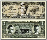 Dillinger's Million Dollar Gangster Notes - Set of 100 Bills