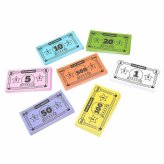 Kid's Pretend Currency Set - 455 Replacement Dollar Bills for Board Games and Imaginative Play