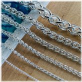 Silver Wheat Necklace