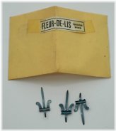 Fleur-de-Lis Gauge Pins Collection