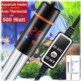 SmartTemp 500W LCD Submersible Fish Tank Heater
