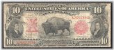 Bison Ten Dollar United States Note