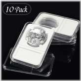 Silver Dollar Coin Storage Set with 10 Display Holders