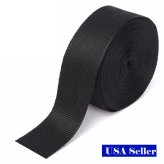 Black Polypropylene Webbing: Versatile Nylon Strap in Various Lengths