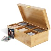 Bamboo Card Organizer