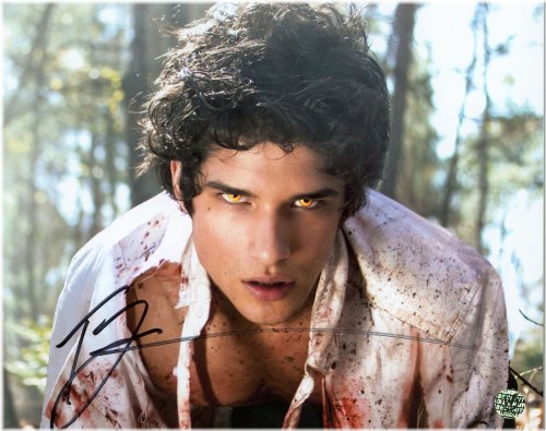 Posey's Wolf Pack: Authentic Autographed 8x10 Photo by Tyler Posey