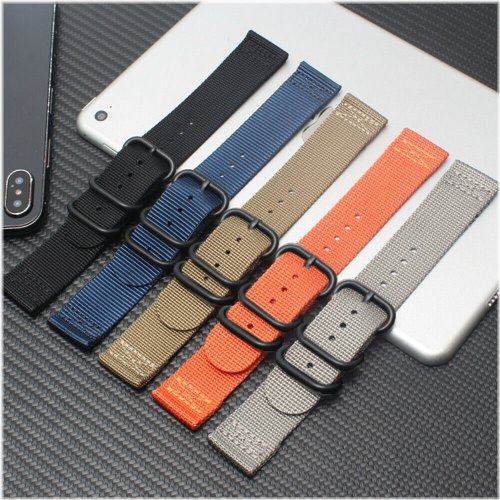 Military Weave Quick Release Watch Strap