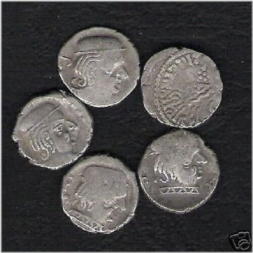 Ancient Indian Silver Drachm Coin from the Western Satraps