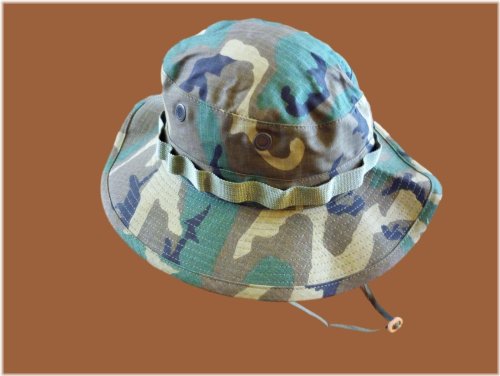 Vietnam Jungle Boonie Hat - ERDL Camouflage (Large)