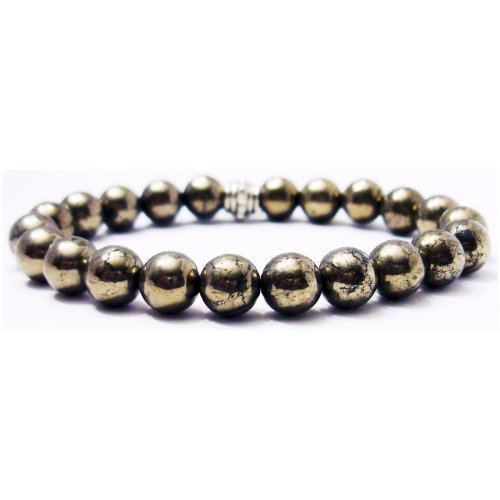 Golden Glow Crystal Bead Bracelet