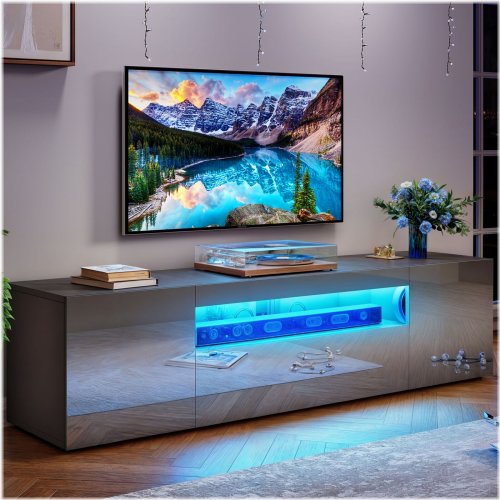Modern LED Entertainment Cabinet