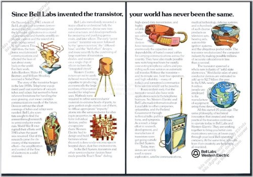 Innovation Chronicles: A Vintage Tribute to Bell Labs' Transistor Breakthrough
