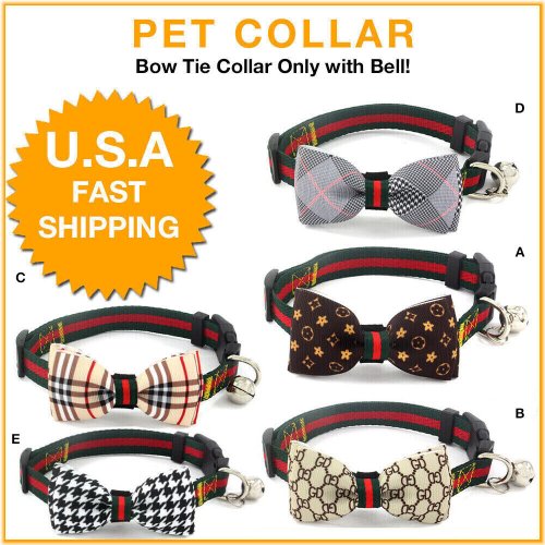 Chic Paws Bowtie Collar