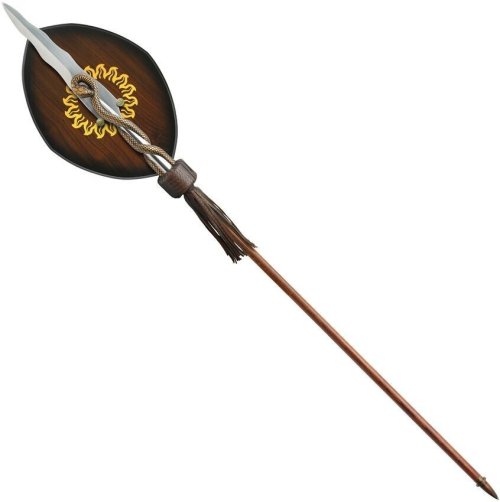 The "Dragon's Reach" Spear Blade with Wood Handle