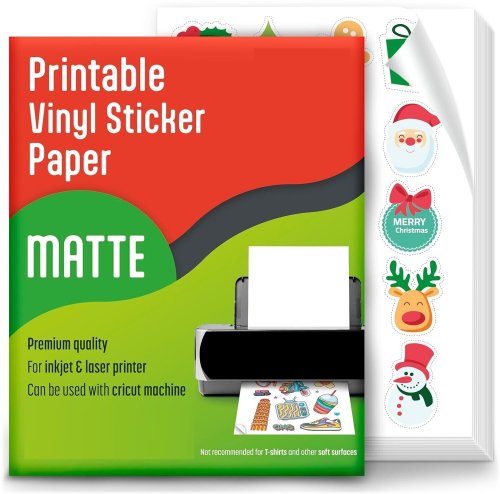 Matte Waterproof Printable Vinyl Sticker Paper