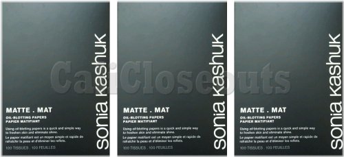 Mattifying Oil Control Tissues by Sonia Kashuk (100 sheets)