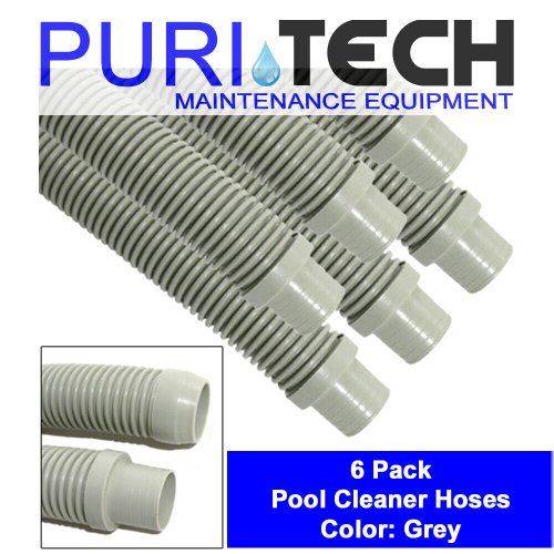 Grey Pool Vacuum Hose Pack for Efficient Cleaning