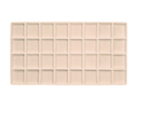 Neutral Tone 32-Section Tray Inserts
