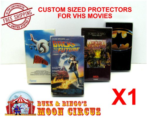 ClearGuard VHS Protective Sleeves