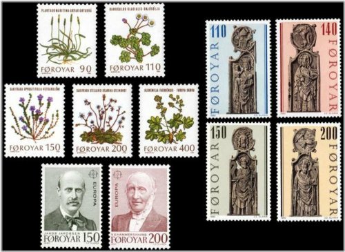 Nordic Flora and Fauna Stamp Collection