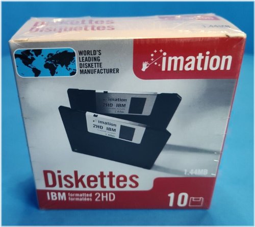 High-Density Floppy Diskettes Pack