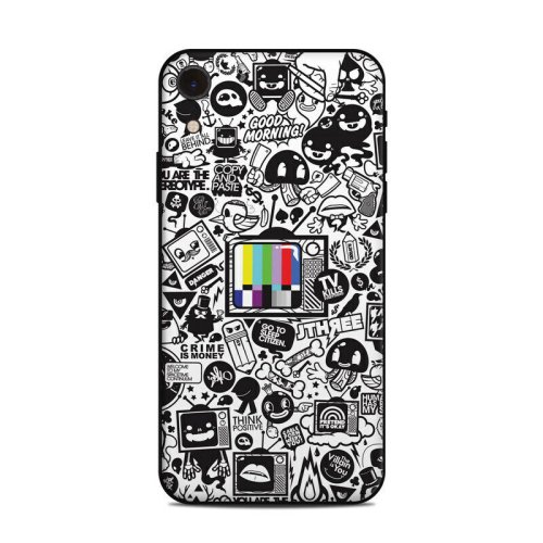 TV Kills Everything" iPhone Xr Skin by JThree Concepts