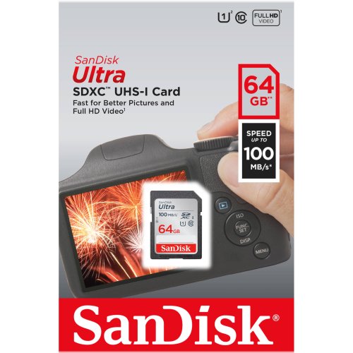 UltraFlash 64GB Speed Class 10 Memory Card