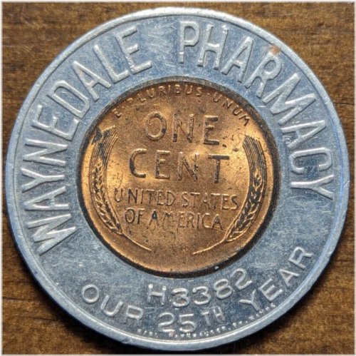 Waynedale Lucky Penny Token