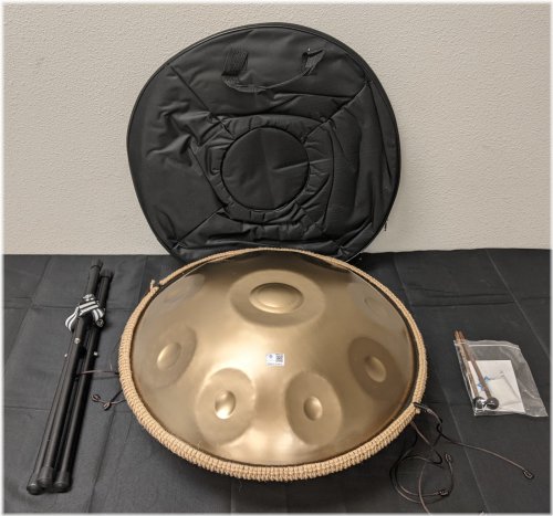 Golden Harmonic Steel Drum