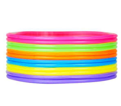 Rainbow Neon Jelly Bracelets Bulk Pack