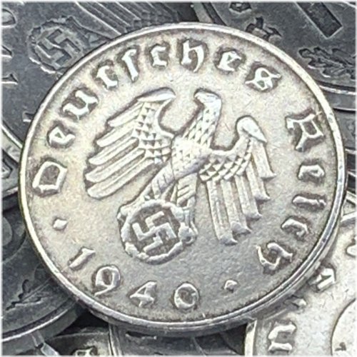 Historical Zinc Reichspfennig Coins Bundle