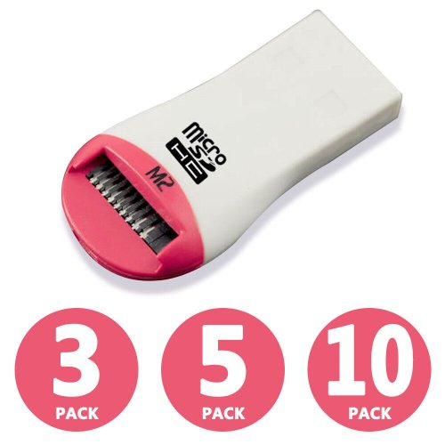 Multi-Format Memory Card Adapter with USB 2.0 Connectivity