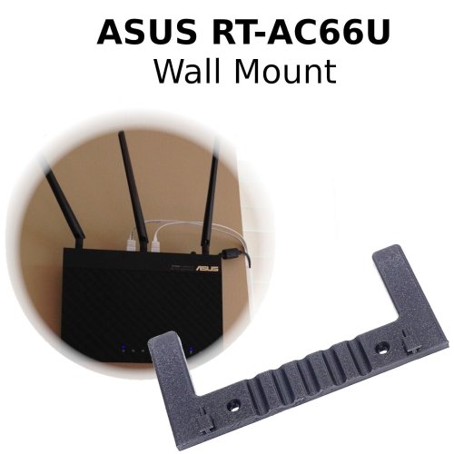 Slim Mount for ASUS RT-AC66U Router